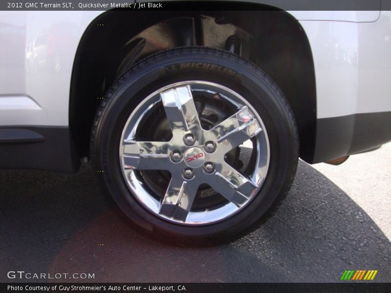 Quicksilver Metallic / Jet Black 2012 GMC Terrain SLT
