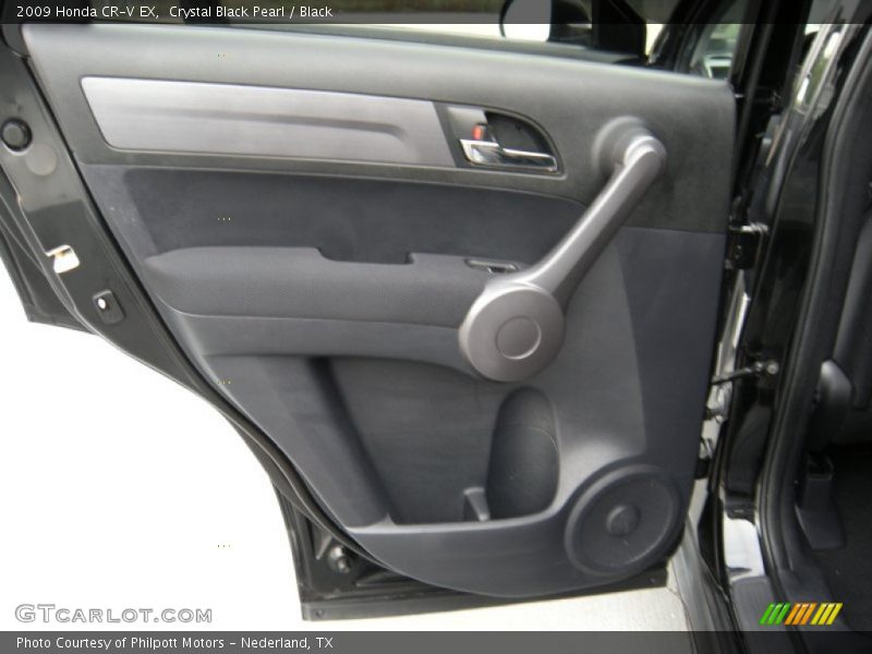 Crystal Black Pearl / Black 2009 Honda CR-V EX