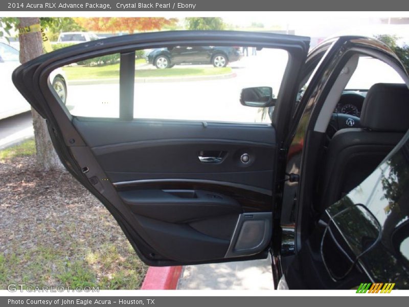 Crystal Black Pearl / Ebony 2014 Acura RLX Advance Package
