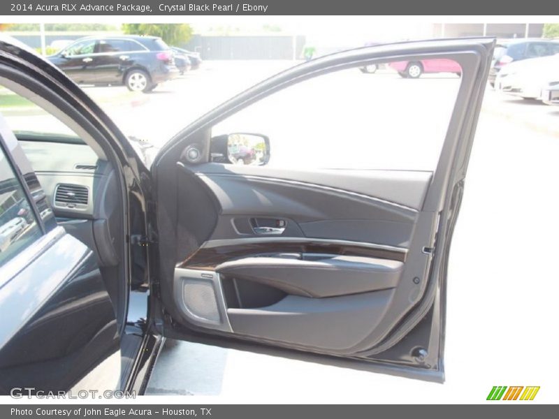 Crystal Black Pearl / Ebony 2014 Acura RLX Advance Package