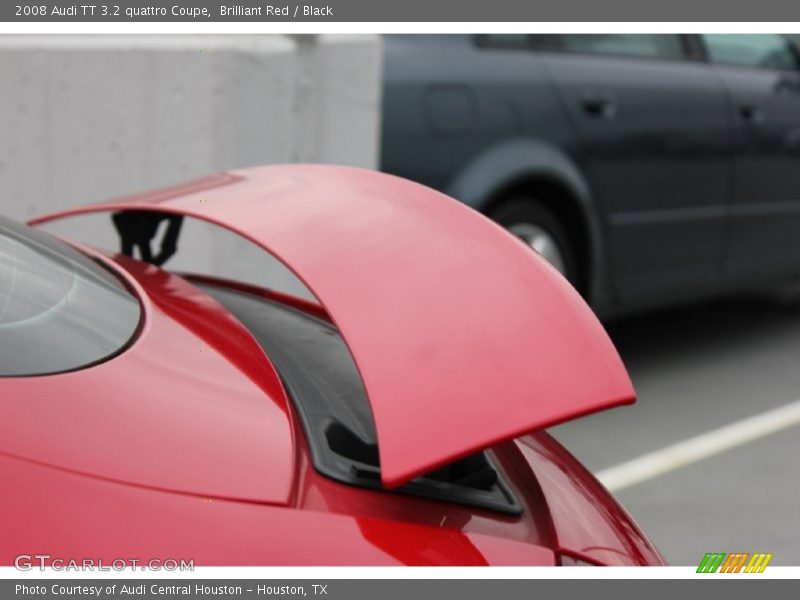 Brilliant Red / Black 2008 Audi TT 3.2 quattro Coupe