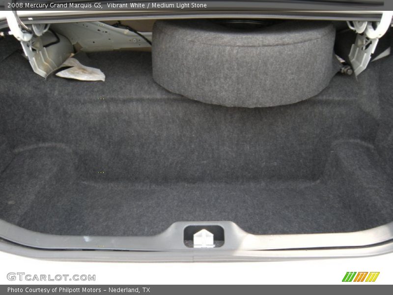 Vibrant White / Medium Light Stone 2008 Mercury Grand Marquis GS