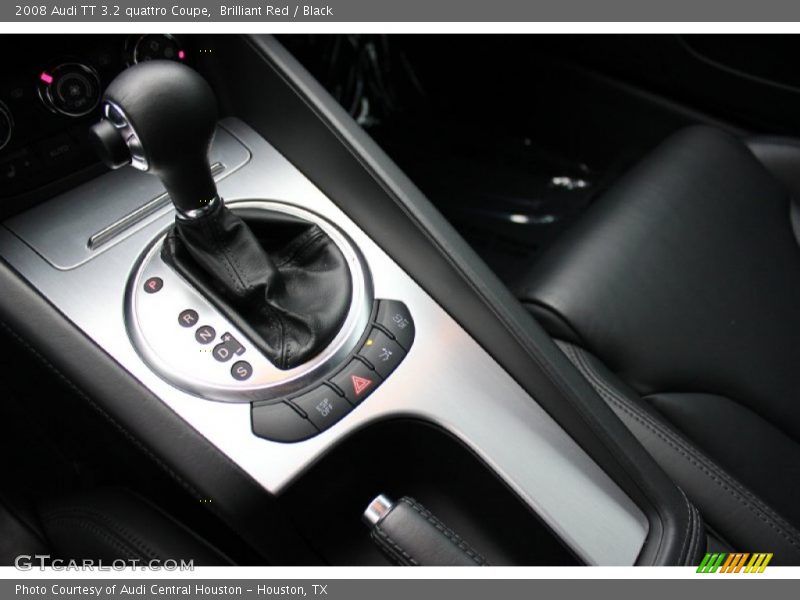 Brilliant Red / Black 2008 Audi TT 3.2 quattro Coupe