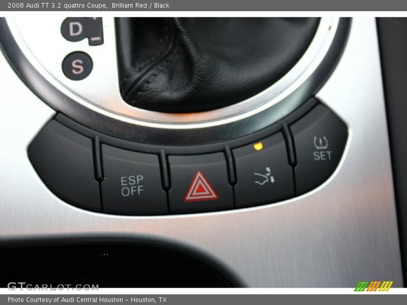 Brilliant Red / Black 2008 Audi TT 3.2 quattro Coupe