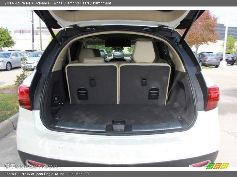 White Diamond Pearl / Parchment 2014 Acura MDX Advance