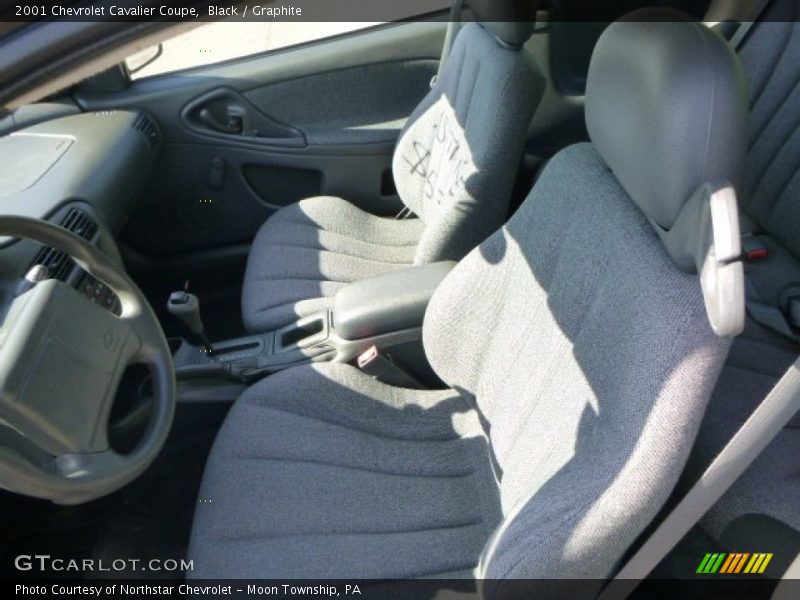 Black / Graphite 2001 Chevrolet Cavalier Coupe