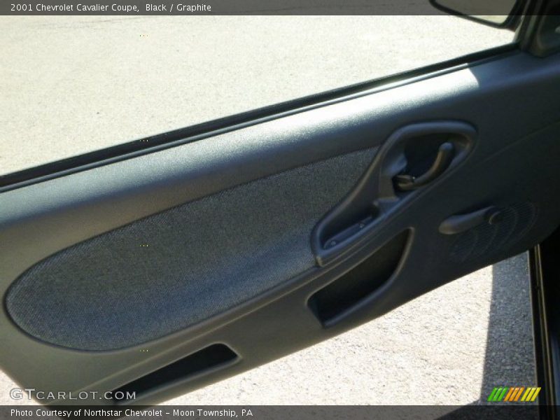 Black / Graphite 2001 Chevrolet Cavalier Coupe