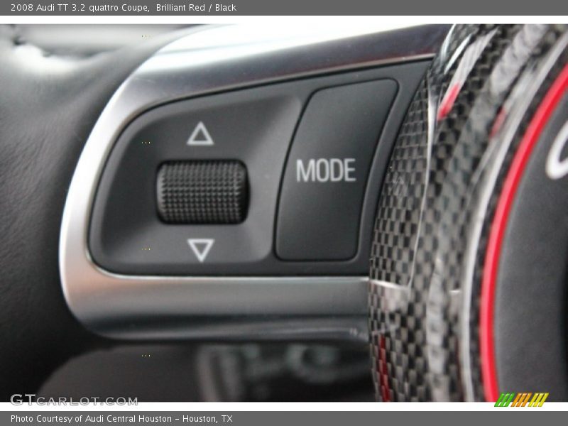 Brilliant Red / Black 2008 Audi TT 3.2 quattro Coupe