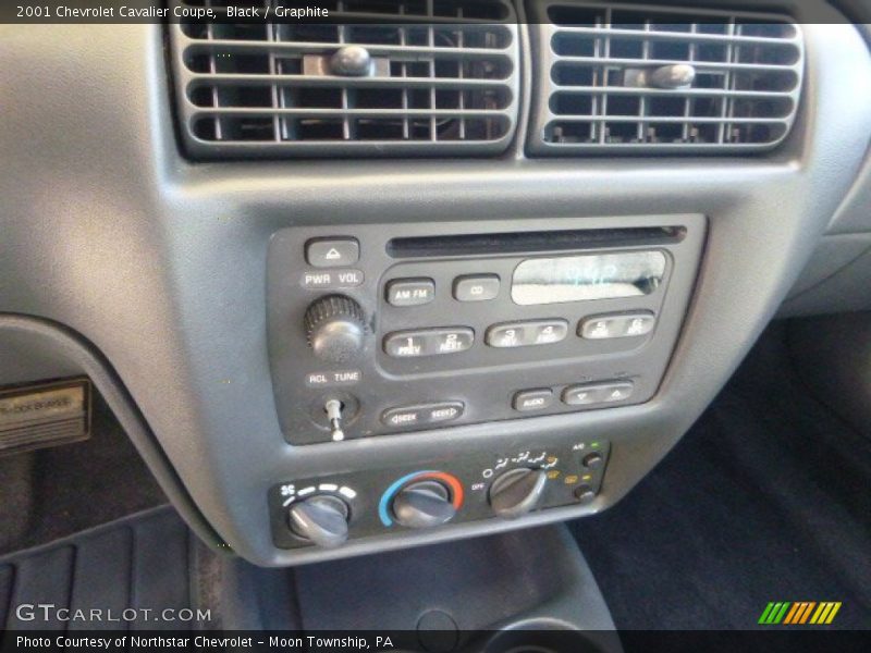 Black / Graphite 2001 Chevrolet Cavalier Coupe