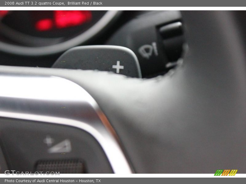 Brilliant Red / Black 2008 Audi TT 3.2 quattro Coupe