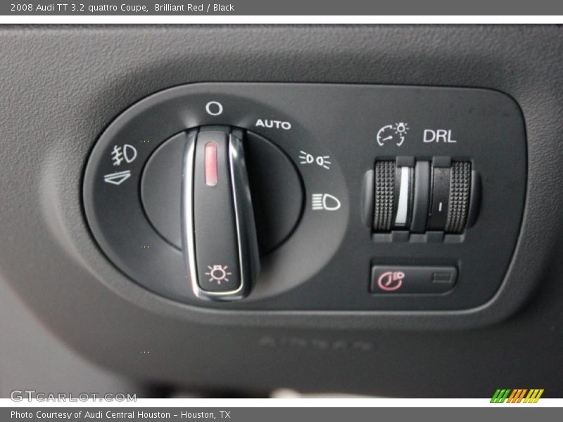 Brilliant Red / Black 2008 Audi TT 3.2 quattro Coupe