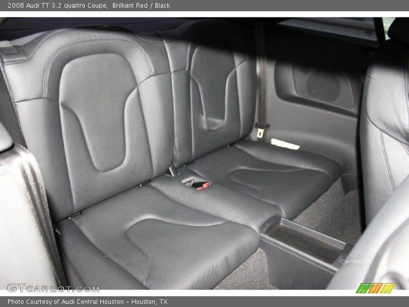 Brilliant Red / Black 2008 Audi TT 3.2 quattro Coupe