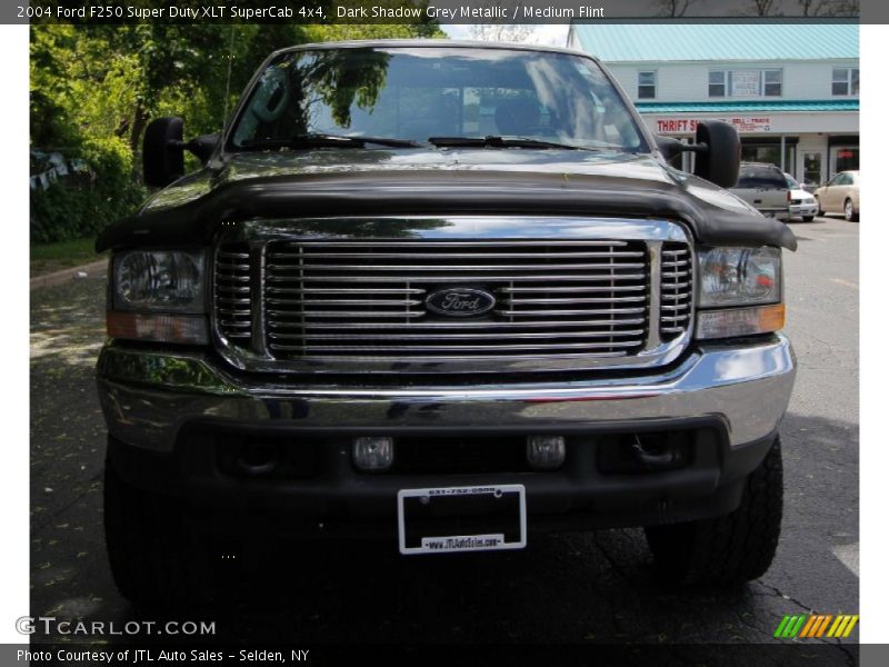 Dark Shadow Grey Metallic / Medium Flint 2004 Ford F250 Super Duty XLT SuperCab 4x4