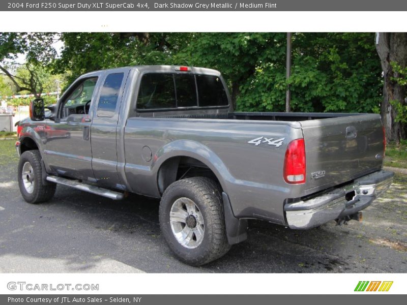 Dark Shadow Grey Metallic / Medium Flint 2004 Ford F250 Super Duty XLT SuperCab 4x4