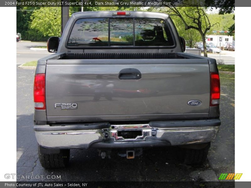 Dark Shadow Grey Metallic / Medium Flint 2004 Ford F250 Super Duty XLT SuperCab 4x4