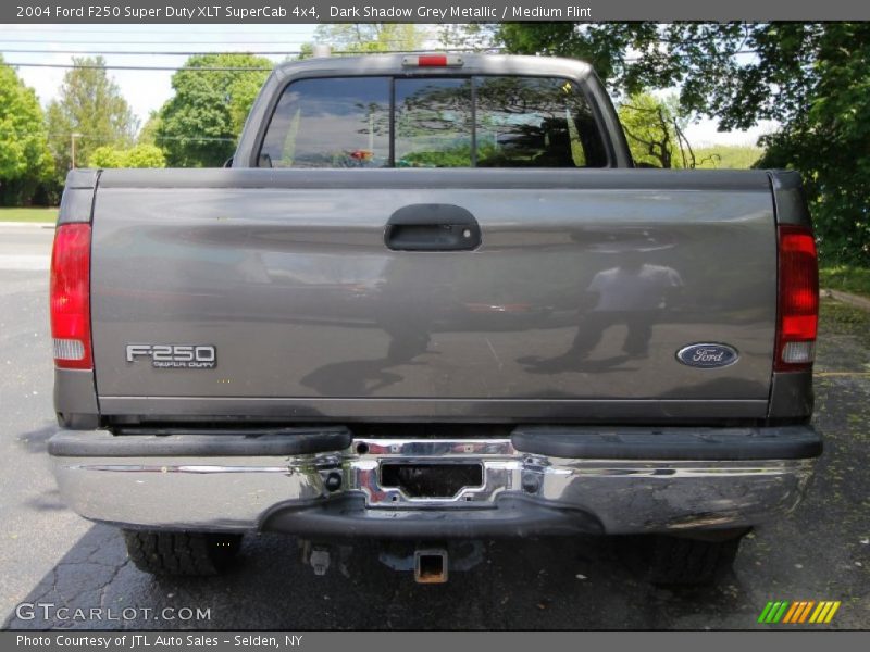 Dark Shadow Grey Metallic / Medium Flint 2004 Ford F250 Super Duty XLT SuperCab 4x4