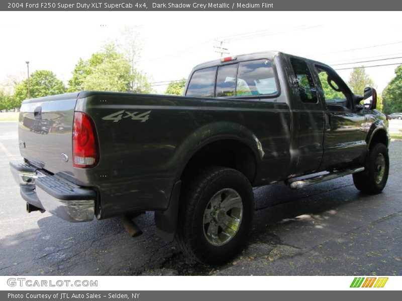 Dark Shadow Grey Metallic / Medium Flint 2004 Ford F250 Super Duty XLT SuperCab 4x4