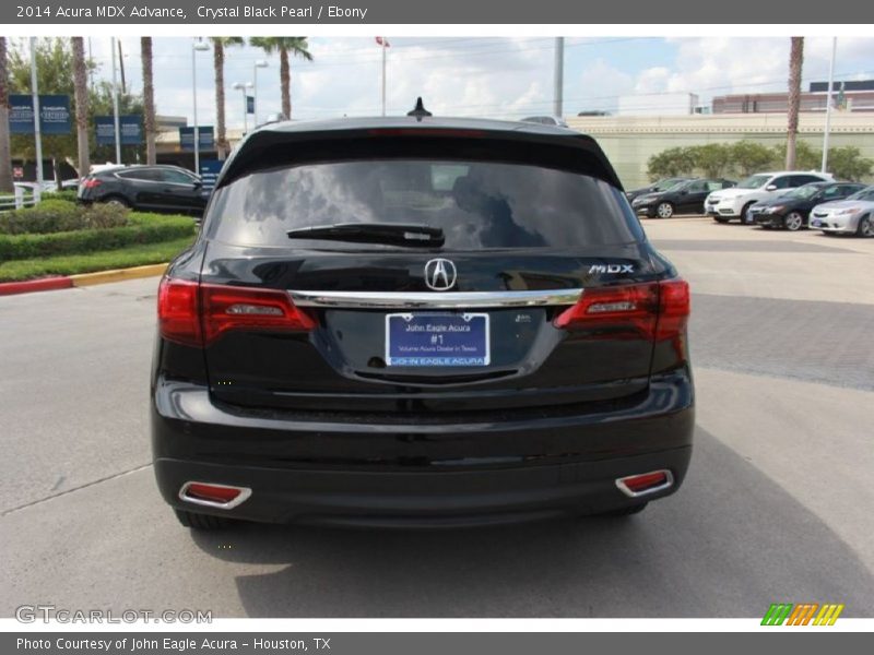 Crystal Black Pearl / Ebony 2014 Acura MDX Advance