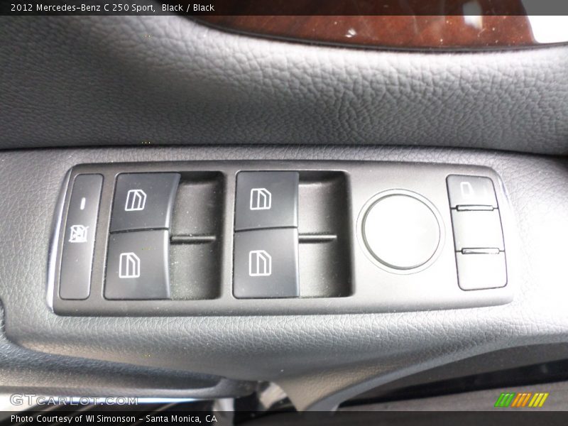 Black / Black 2012 Mercedes-Benz C 250 Sport