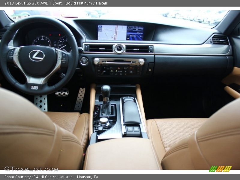 Liquid Platinum / Flaxen 2013 Lexus GS 350 AWD F Sport