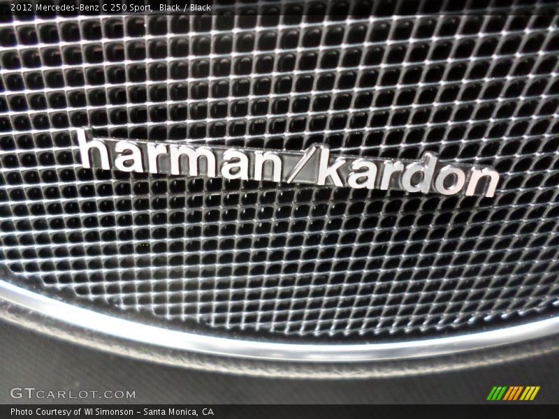 Black / Black 2012 Mercedes-Benz C 250 Sport