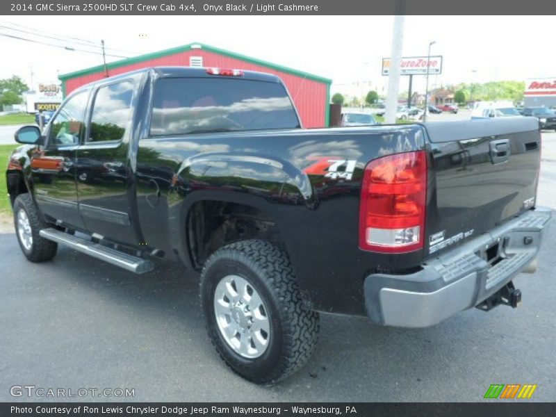 Onyx Black / Light Cashmere 2014 GMC Sierra 2500HD SLT Crew Cab 4x4
