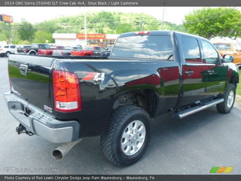 Onyx Black / Light Cashmere 2014 GMC Sierra 2500HD SLT Crew Cab 4x4