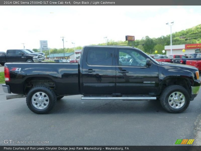 Onyx Black / Light Cashmere 2014 GMC Sierra 2500HD SLT Crew Cab 4x4