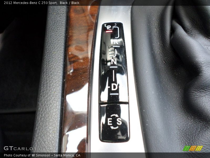 Black / Black 2012 Mercedes-Benz C 250 Sport