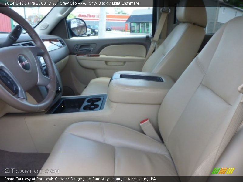 Onyx Black / Light Cashmere 2014 GMC Sierra 2500HD SLT Crew Cab 4x4