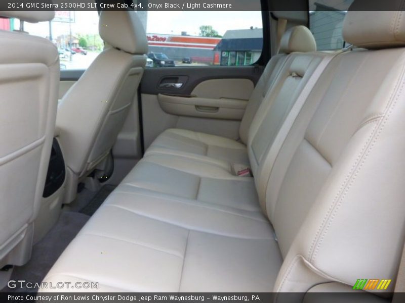 Onyx Black / Light Cashmere 2014 GMC Sierra 2500HD SLT Crew Cab 4x4