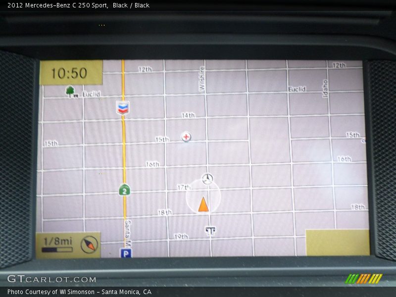 Black / Black 2012 Mercedes-Benz C 250 Sport