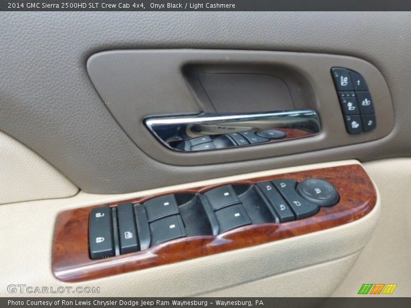 Onyx Black / Light Cashmere 2014 GMC Sierra 2500HD SLT Crew Cab 4x4