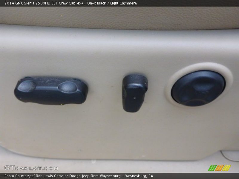Onyx Black / Light Cashmere 2014 GMC Sierra 2500HD SLT Crew Cab 4x4