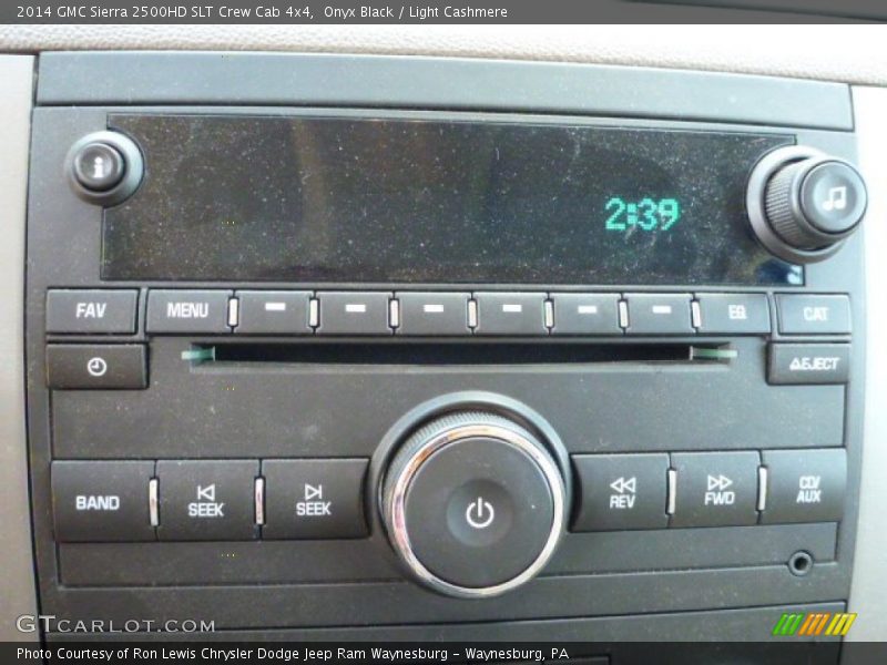 Onyx Black / Light Cashmere 2014 GMC Sierra 2500HD SLT Crew Cab 4x4