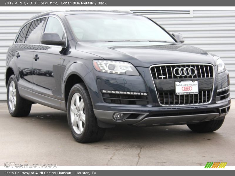 Cobalt Blue Metallic / Black 2012 Audi Q7 3.0 TFSI quattro