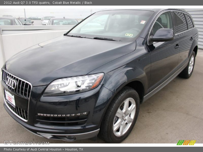 Cobalt Blue Metallic / Black 2012 Audi Q7 3.0 TFSI quattro