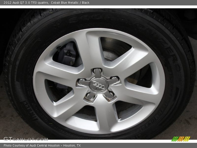 Cobalt Blue Metallic / Black 2012 Audi Q7 3.0 TFSI quattro