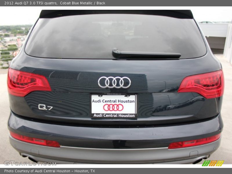 Cobalt Blue Metallic / Black 2012 Audi Q7 3.0 TFSI quattro