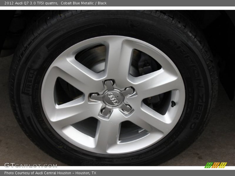 Cobalt Blue Metallic / Black 2012 Audi Q7 3.0 TFSI quattro