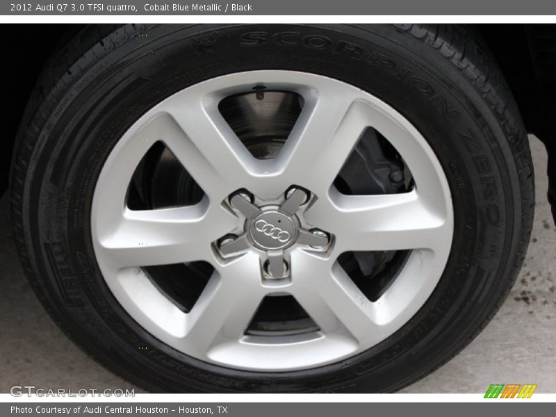 Cobalt Blue Metallic / Black 2012 Audi Q7 3.0 TFSI quattro