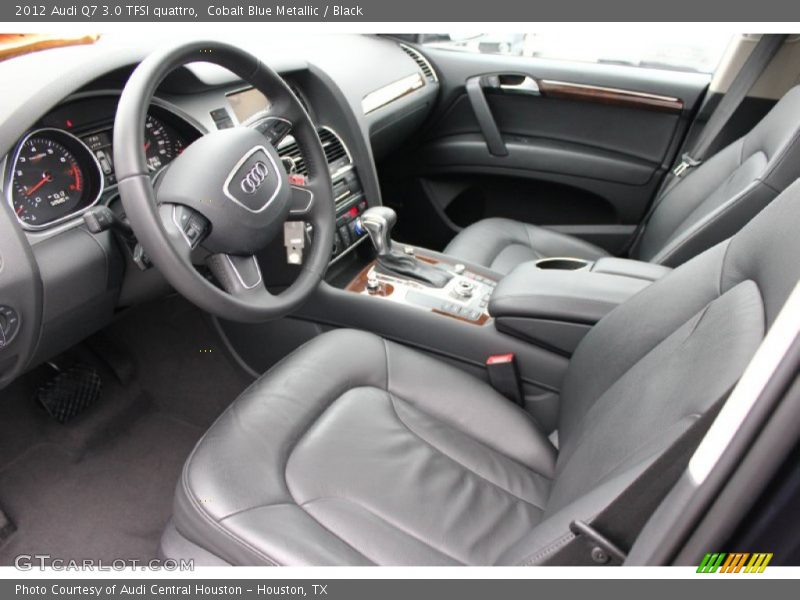 Cobalt Blue Metallic / Black 2012 Audi Q7 3.0 TFSI quattro