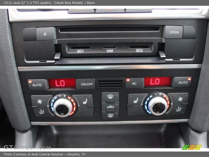 Cobalt Blue Metallic / Black 2012 Audi Q7 3.0 TFSI quattro