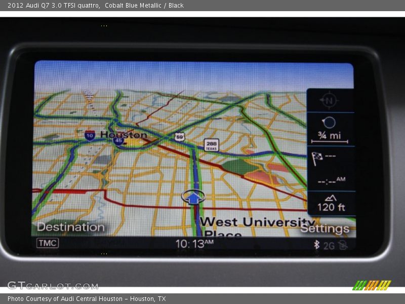 Cobalt Blue Metallic / Black 2012 Audi Q7 3.0 TFSI quattro