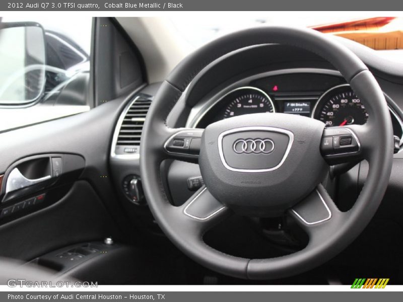 Cobalt Blue Metallic / Black 2012 Audi Q7 3.0 TFSI quattro