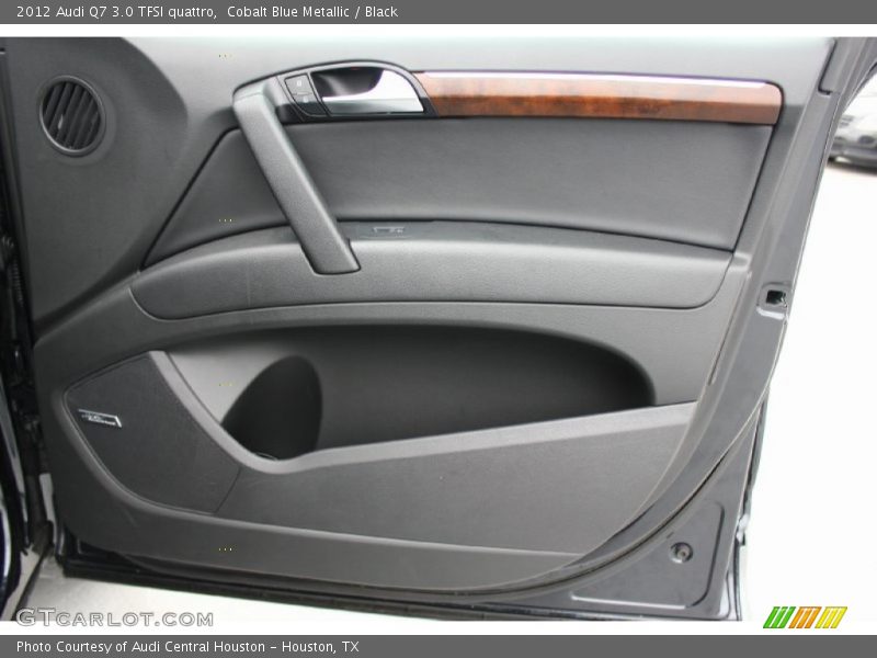 Cobalt Blue Metallic / Black 2012 Audi Q7 3.0 TFSI quattro