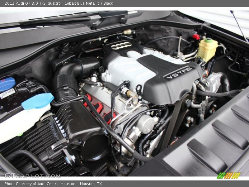 Cobalt Blue Metallic / Black 2012 Audi Q7 3.0 TFSI quattro