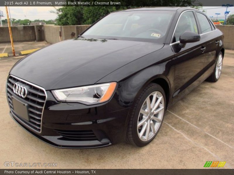 Mythos Black Metallic / Chestnut Brown 2015 Audi A3 1.8 Premium