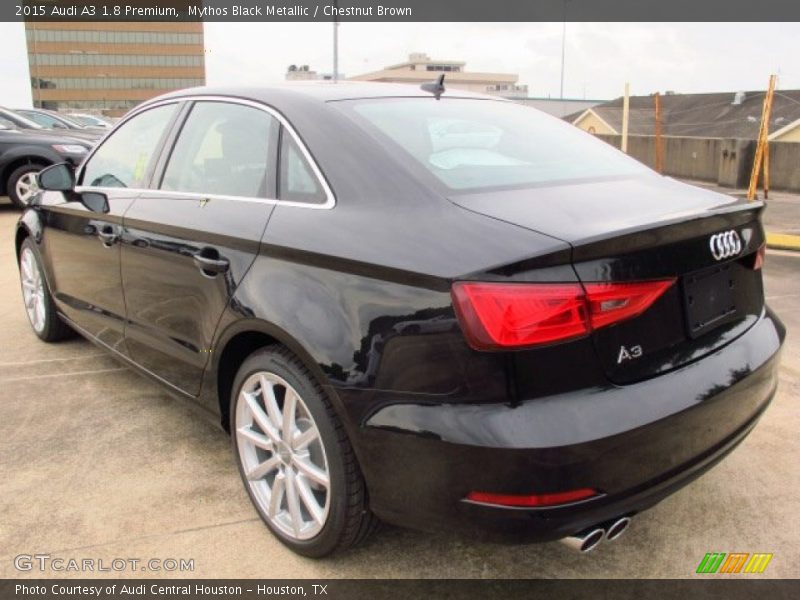 Mythos Black Metallic / Chestnut Brown 2015 Audi A3 1.8 Premium