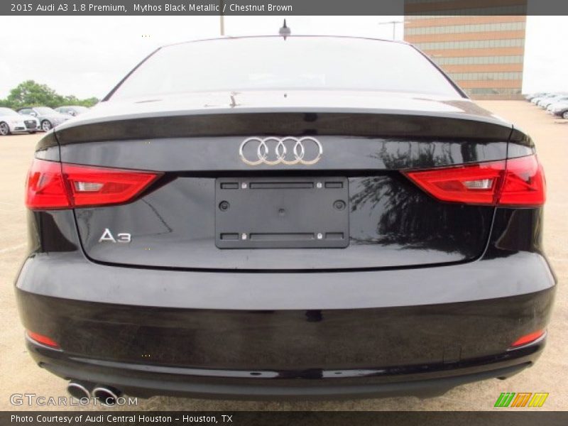 Mythos Black Metallic / Chestnut Brown 2015 Audi A3 1.8 Premium